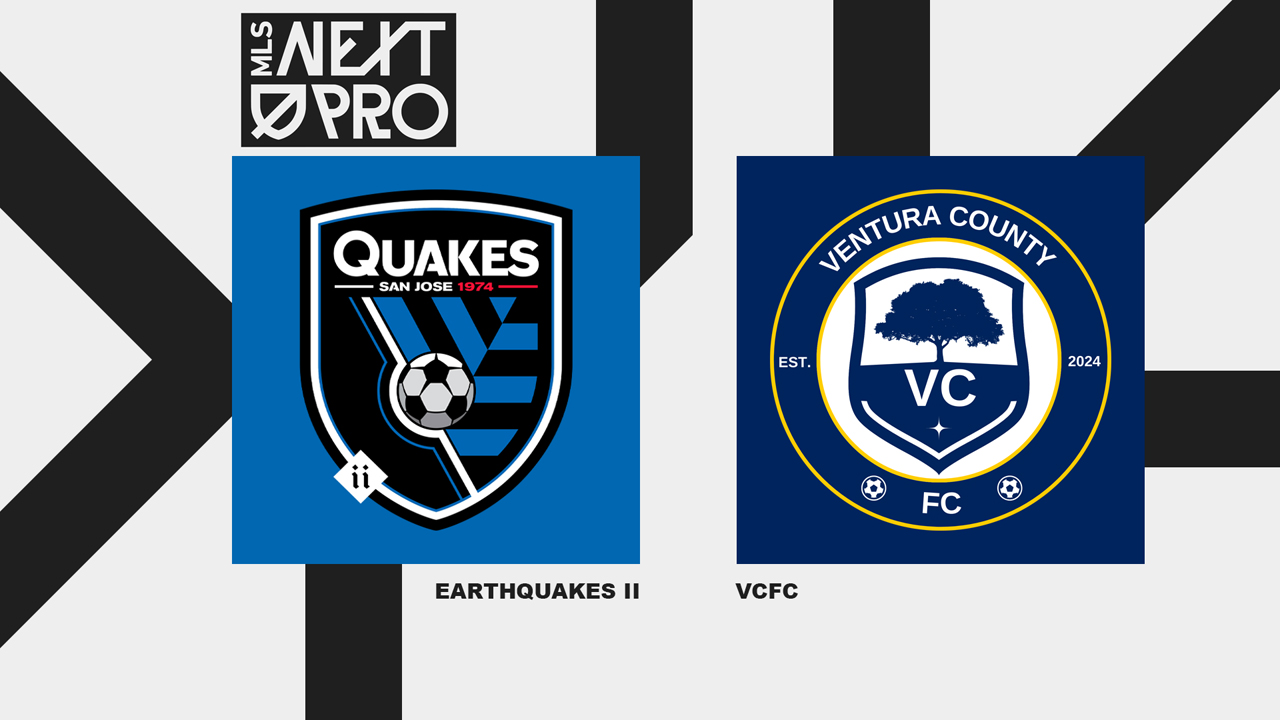 San Jose Earthquakes II vs Ventura County poster
