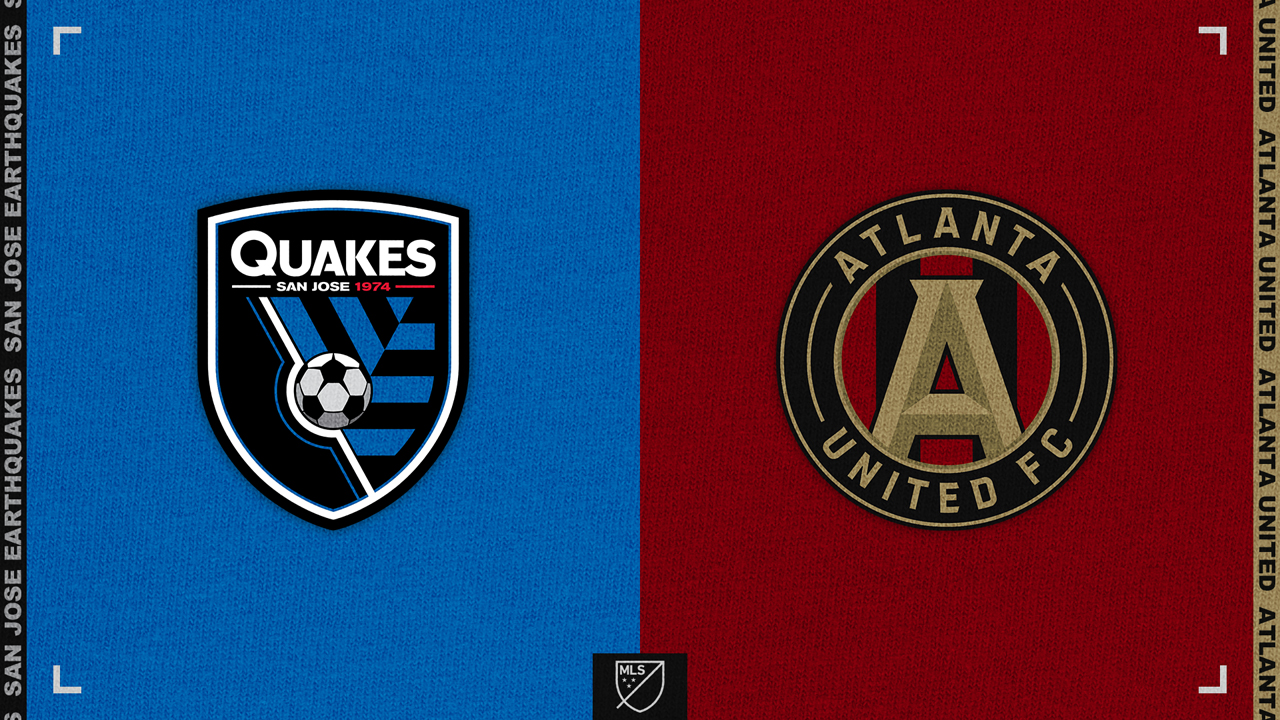 San Jose Earthquakes vs Atlanta United poster
