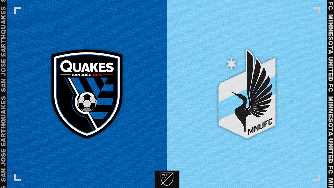 San Jose Earthquakes vs Minnesota United poster