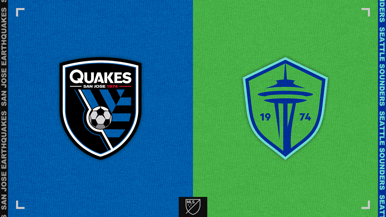 San Jose Earthquakes vs Seattle Sounders poster