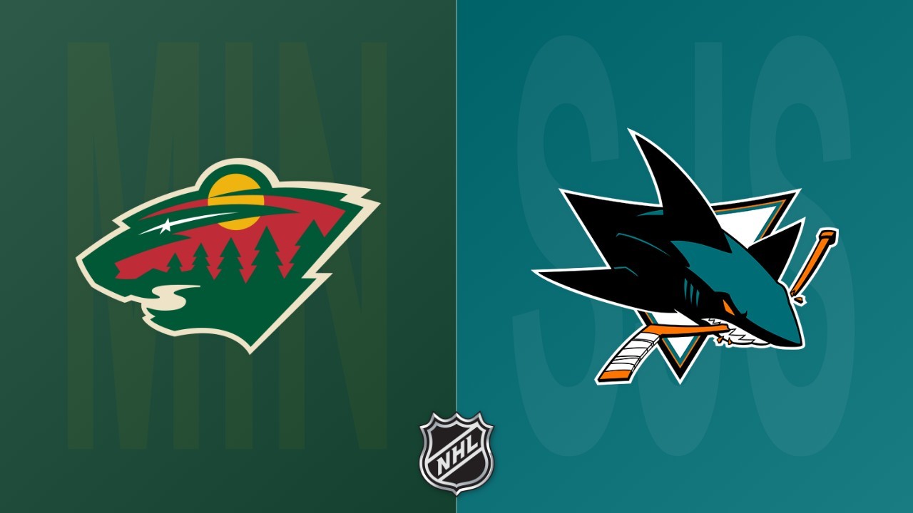 San Jose Sharks vs Minnesota Wild poster