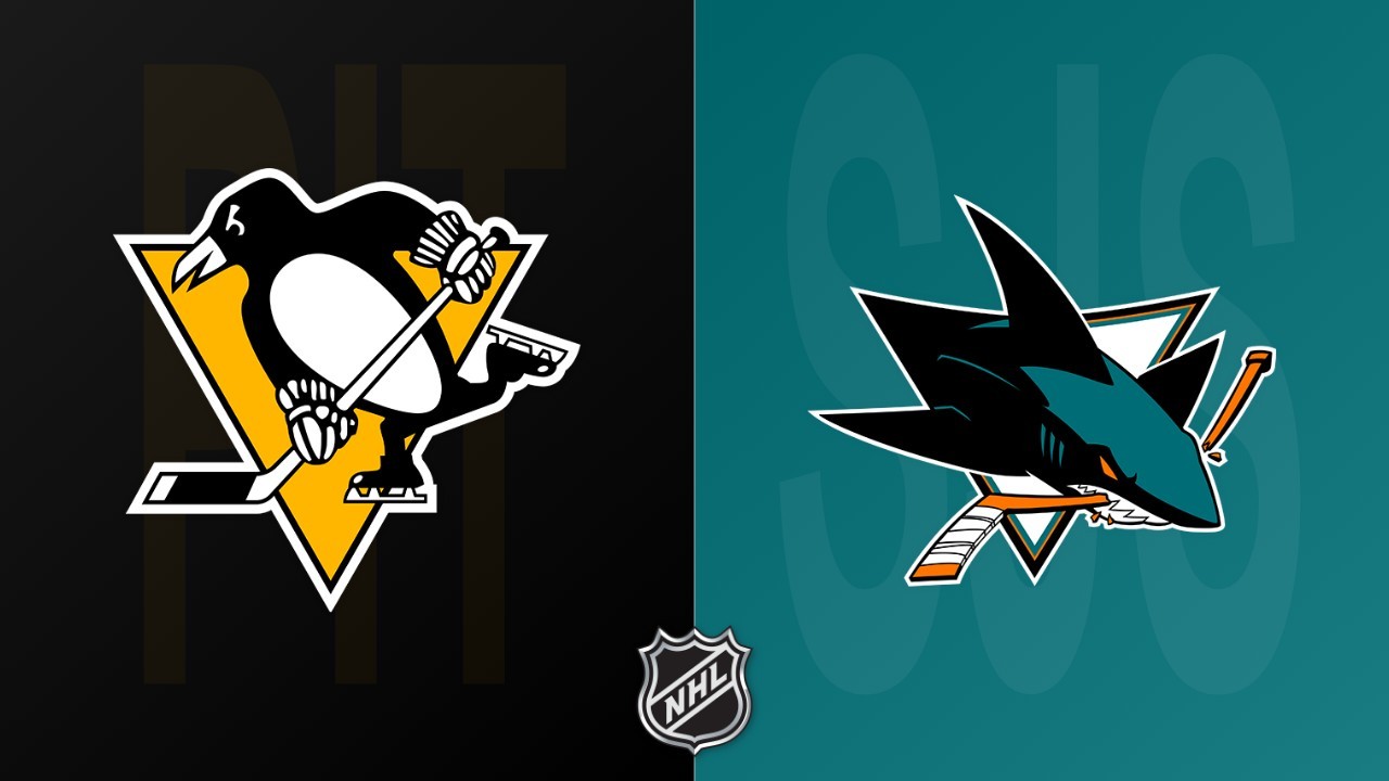 San Jose Sharks vs Pittsburgh Penguins poster