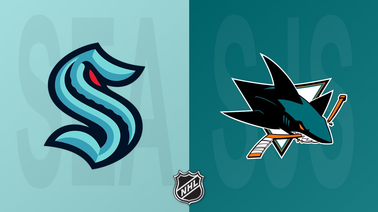 San Jose Sharks vs Seattle Kraken poster
