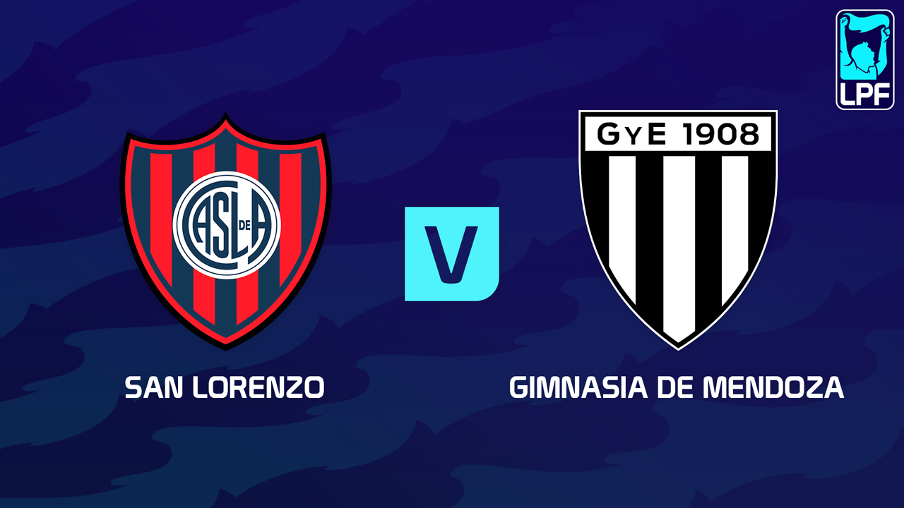 San Lorenzo vs Gimnasia y Esgrima de Mendoza poster