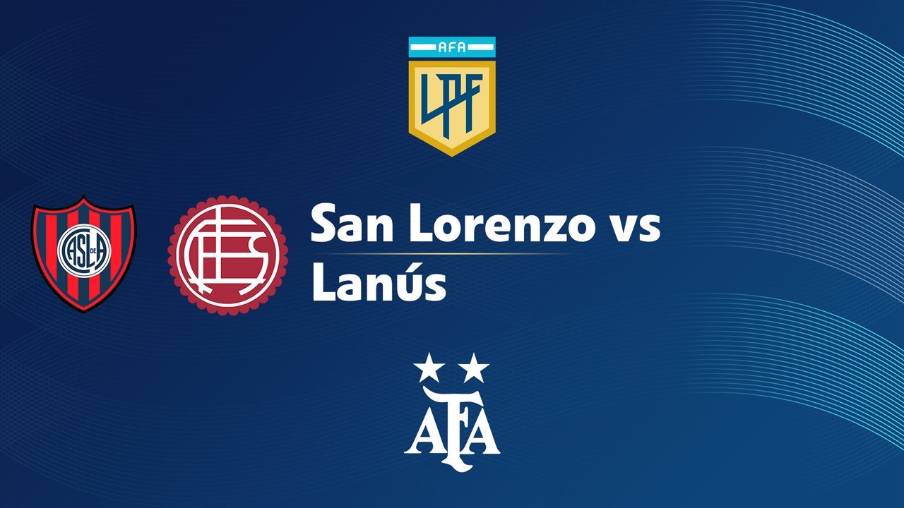 San Lorenzo vs Lanús poster