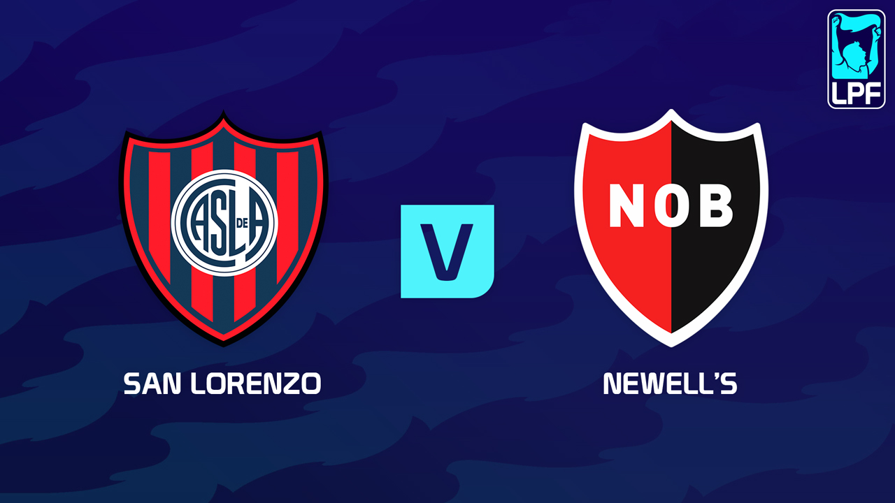 San Lorenzo vs Newell's Old Boys poster