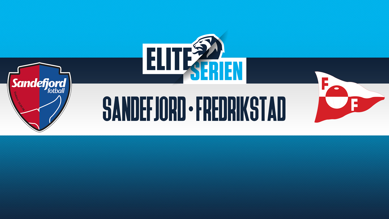 Sandefjord vs Fredrikstad poster