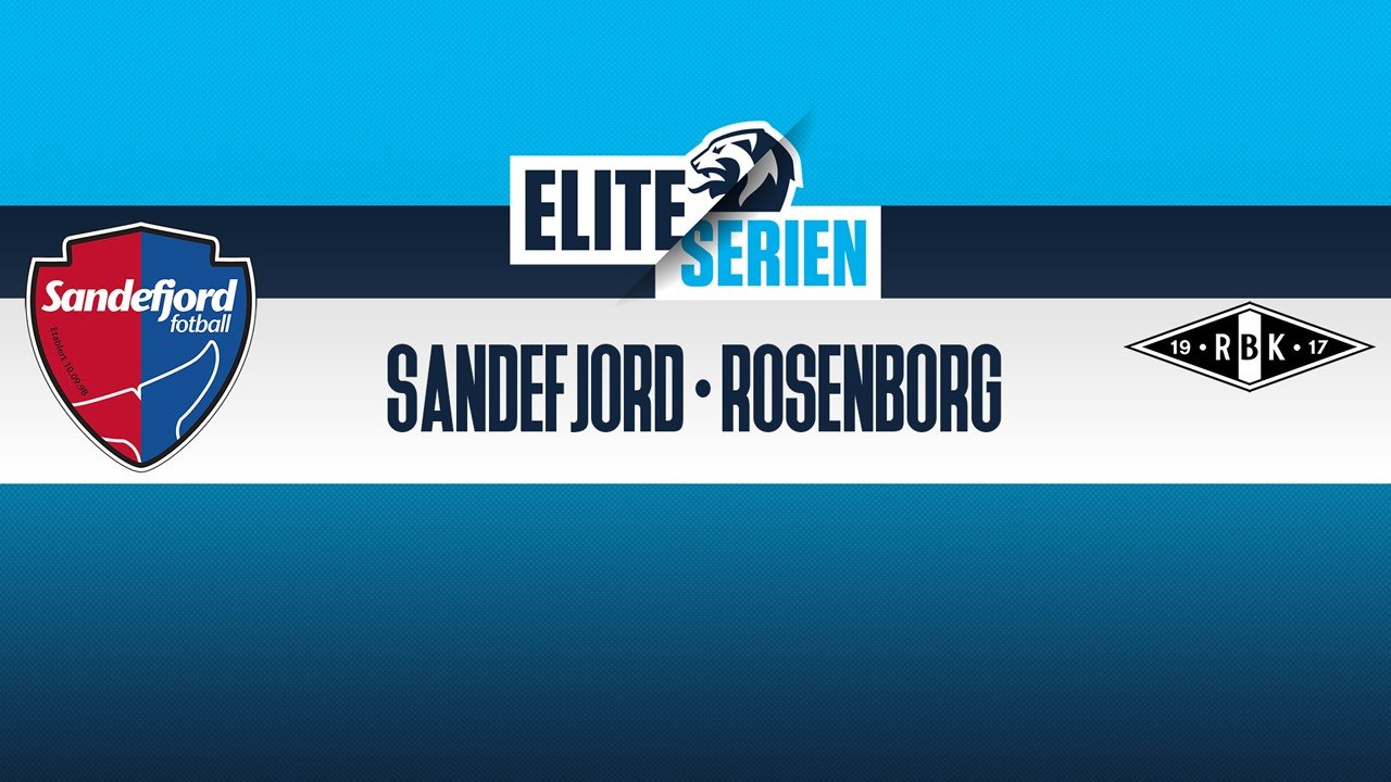 Sandefjord vs Rosenborg poster