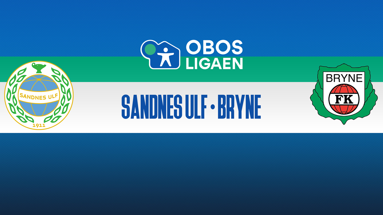Sandnes Ulf vs Bryne poster