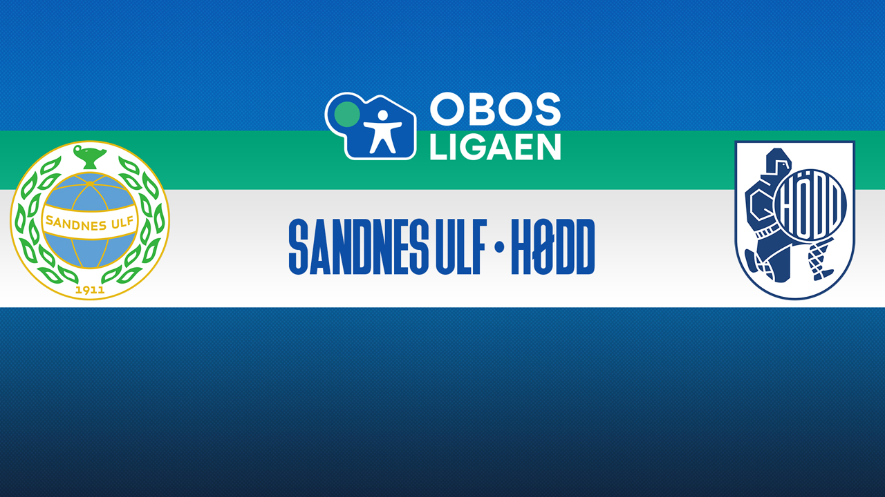Sandnes Ulf vs Hødd poster