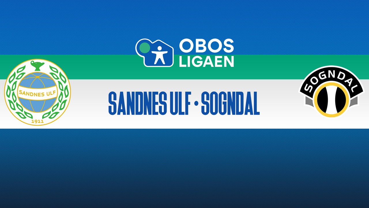 Sandnes Ulf vs Sogndal poster