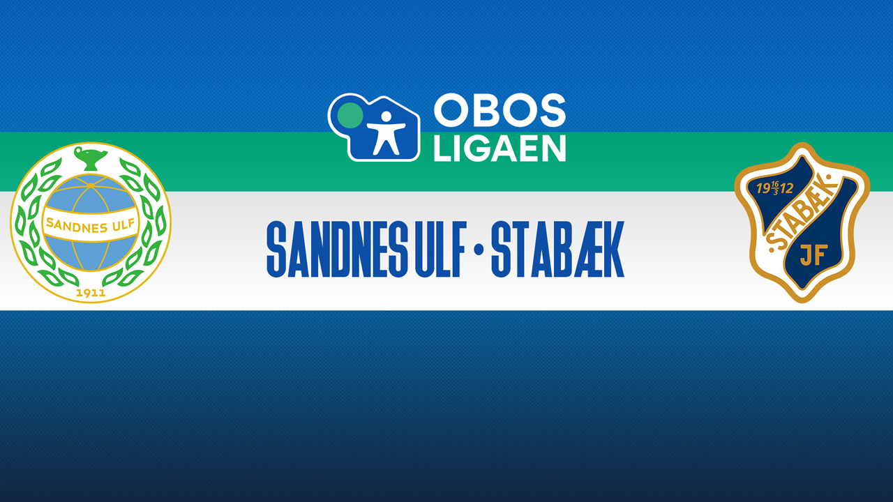 Sandnes Ulf vs Stabæk poster
