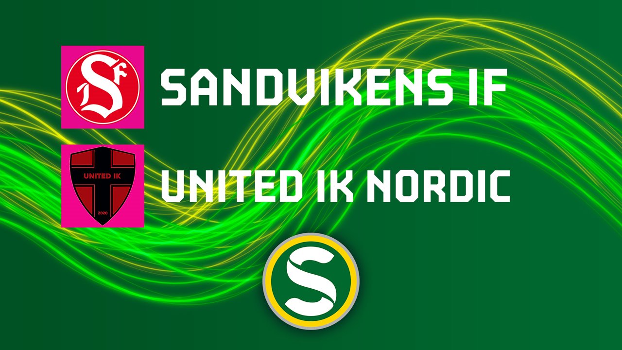 Sandvikens vs United Nordic poster