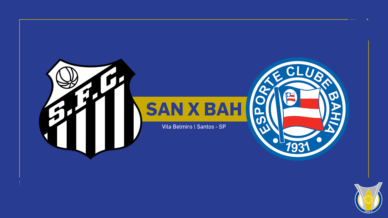Santos vs Bahia poster