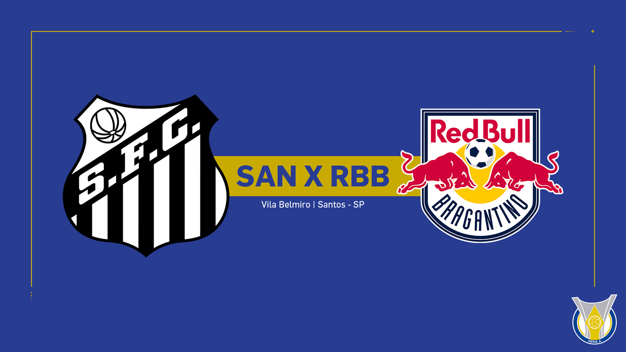 Santos vs Bragantino poster
