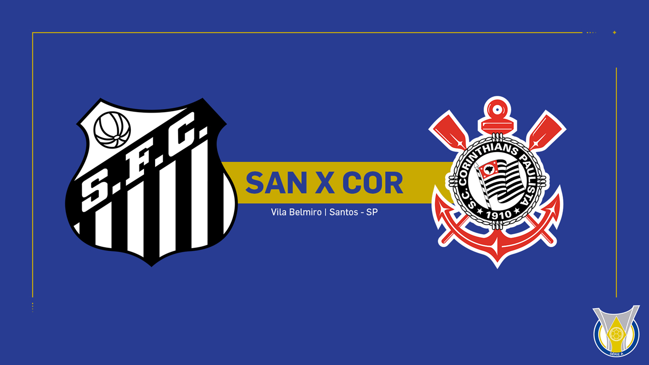 Santos vs Corinthians poster