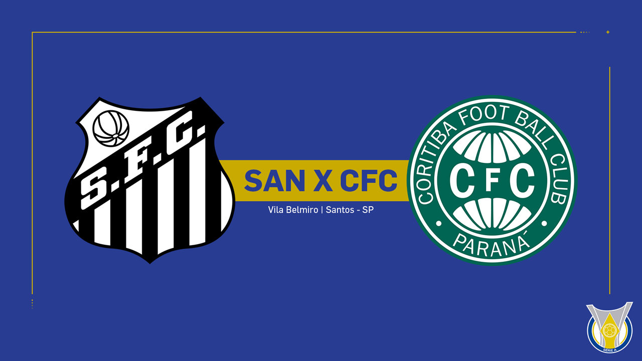 Santos vs Coritiba poster