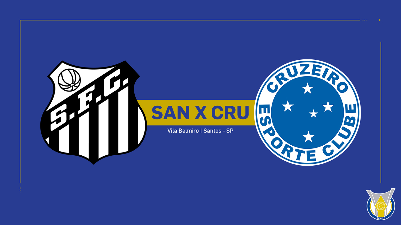 Santos vs Cruzeiro poster