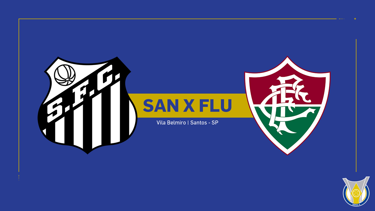 Santos vs Fluminense poster