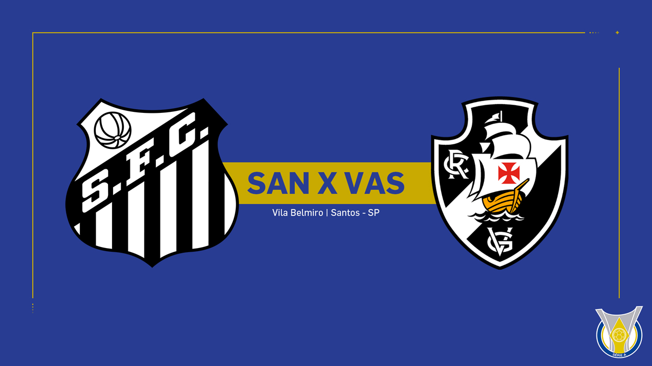Santos vs Vasco da Gama poster