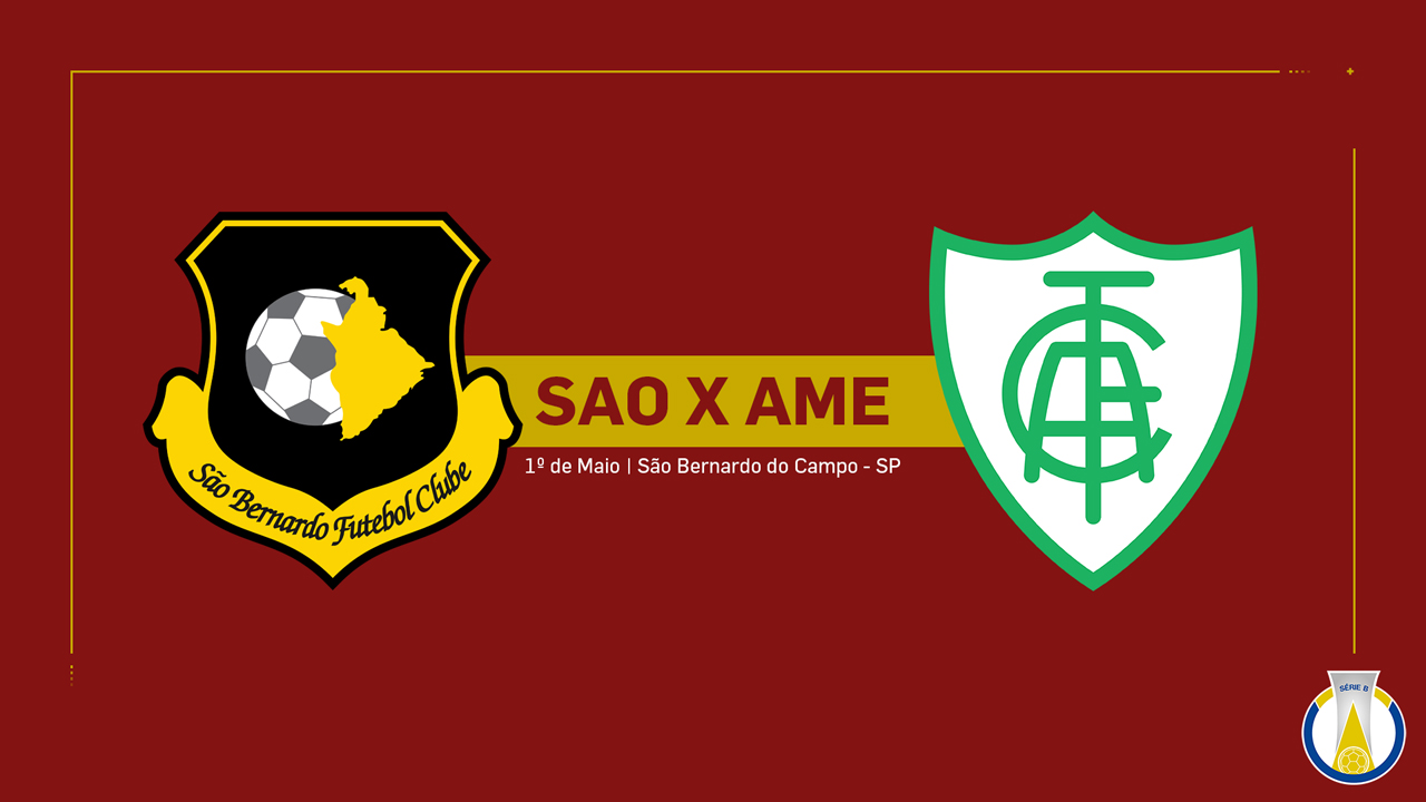 São Bernardo vs América Mineiro poster