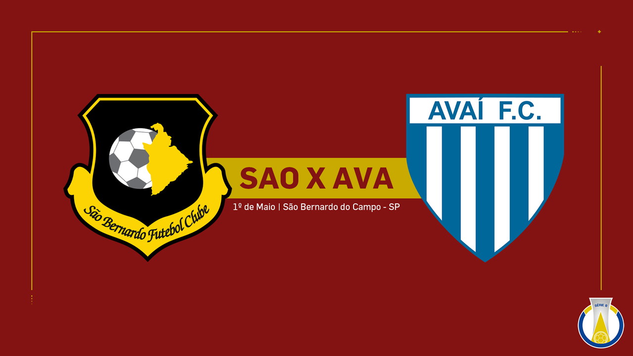 São Bernardo vs Avaí poster
