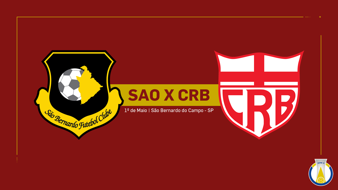 São Bernardo vs CRB poster