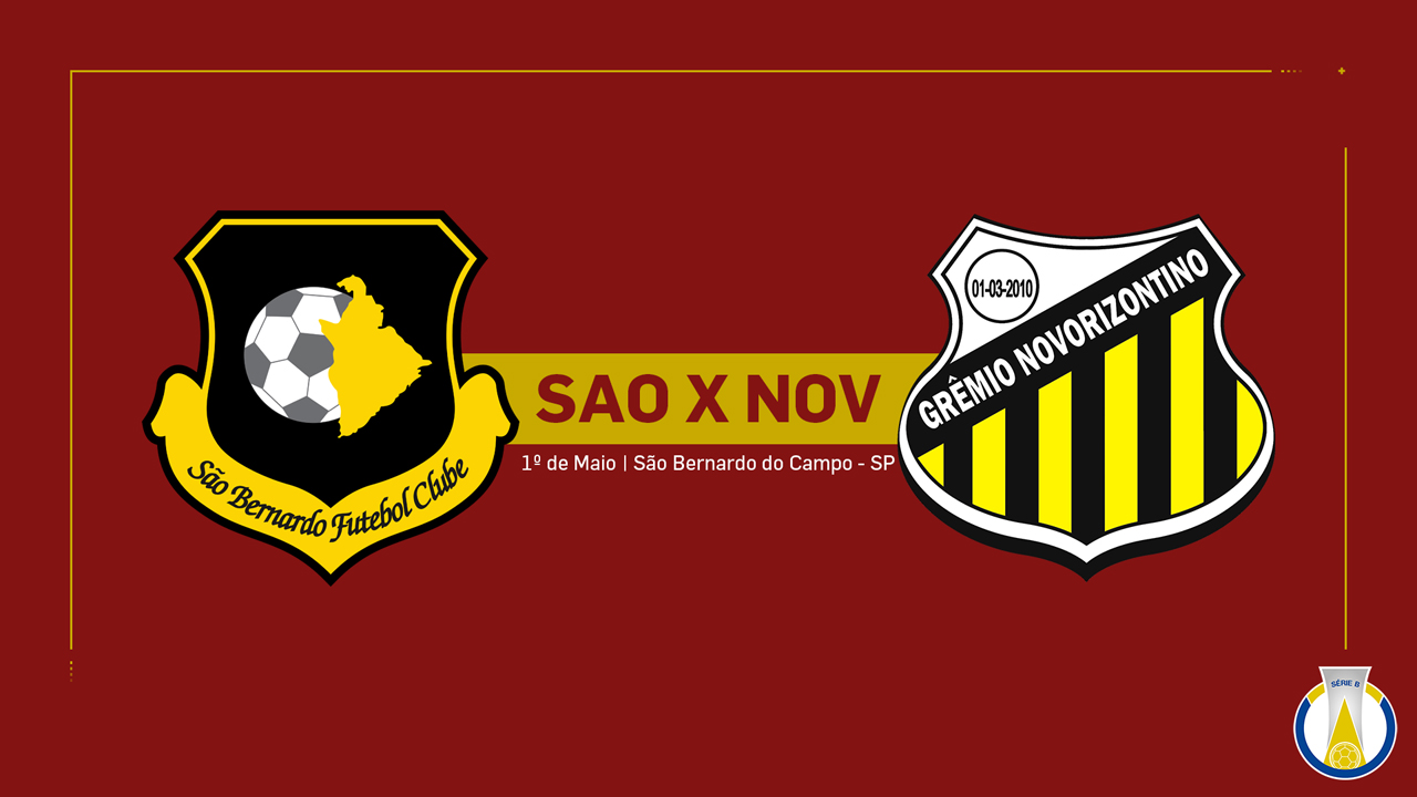São Bernardo vs Novorizontino poster
