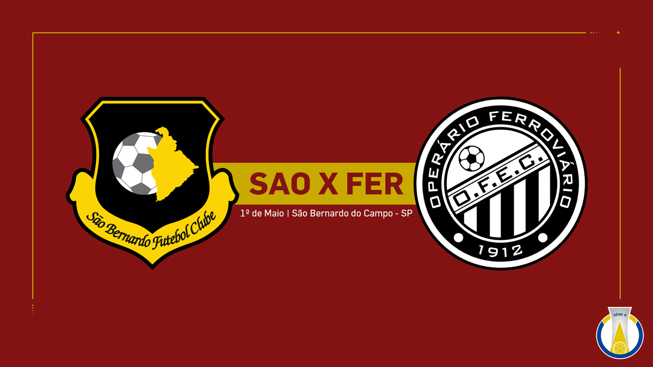 São Bernardo vs Operário Ferroviário poster