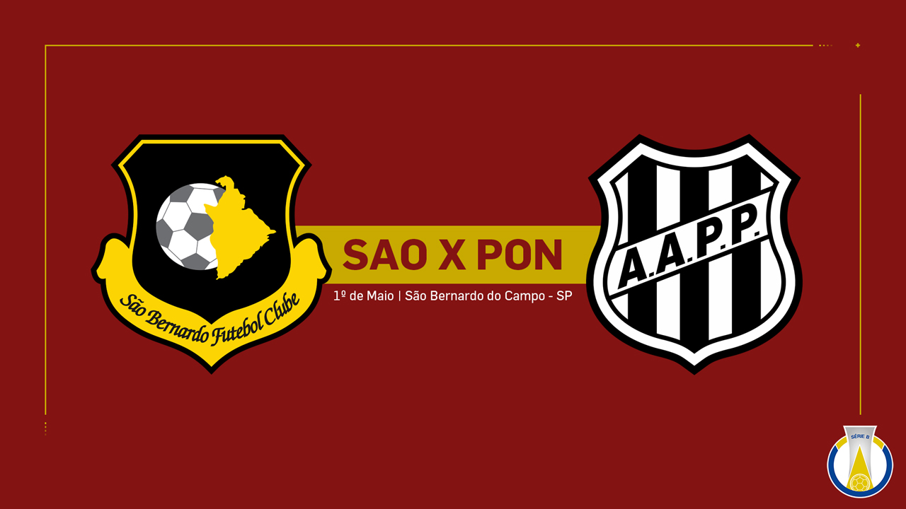 São Bernardo vs Ponte Preta poster