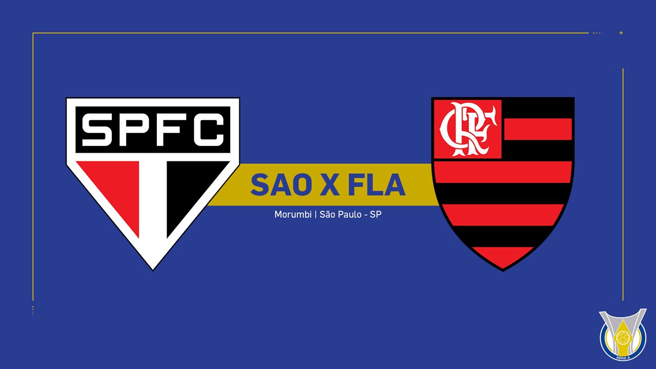 São Paulo vs Flamengo poster