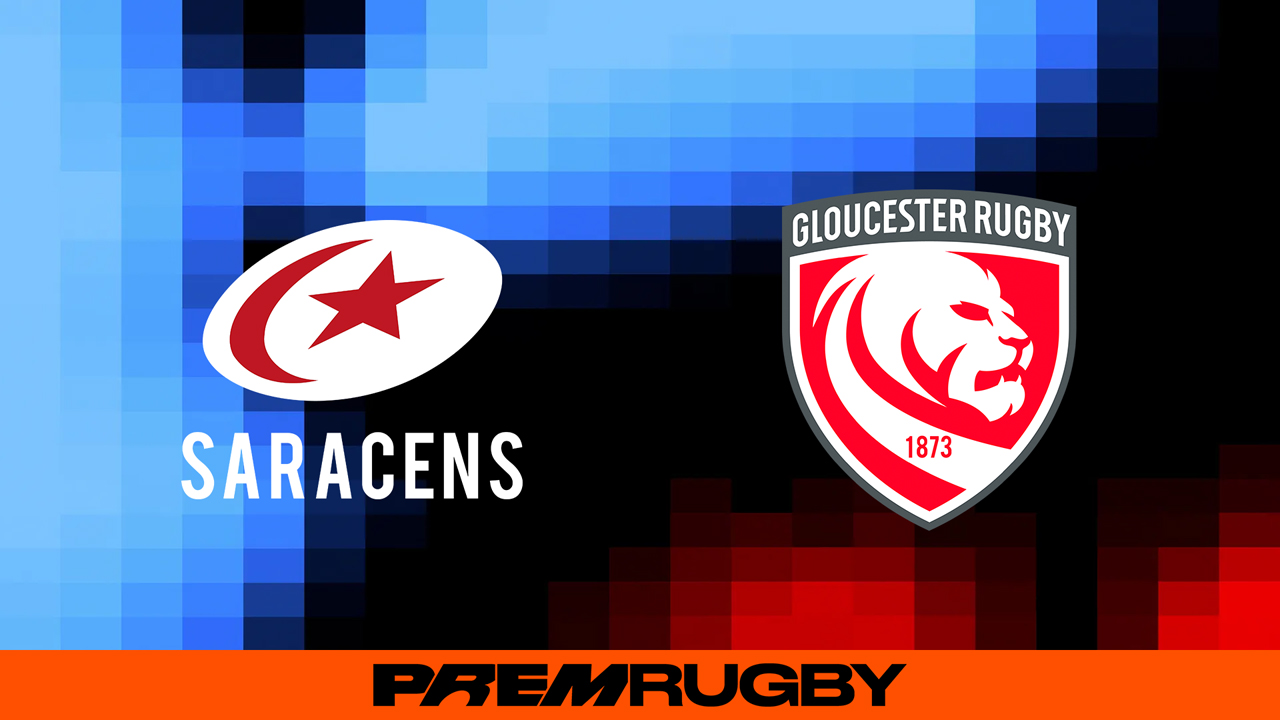 Saracens vs Gloucester poster