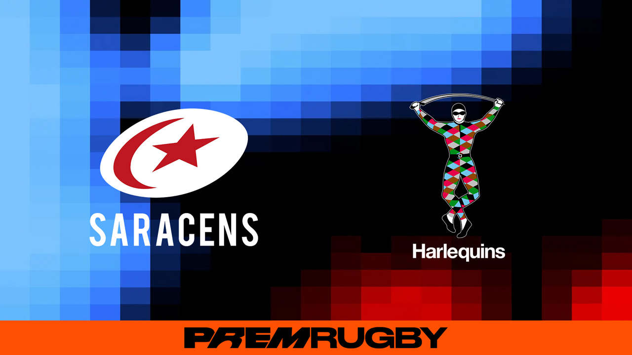 Saracens vs Harlequins poster