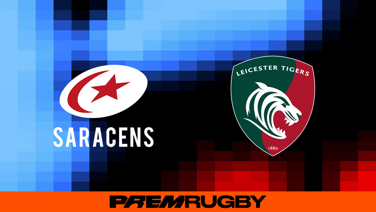Saracens vs Leicester Tigers poster