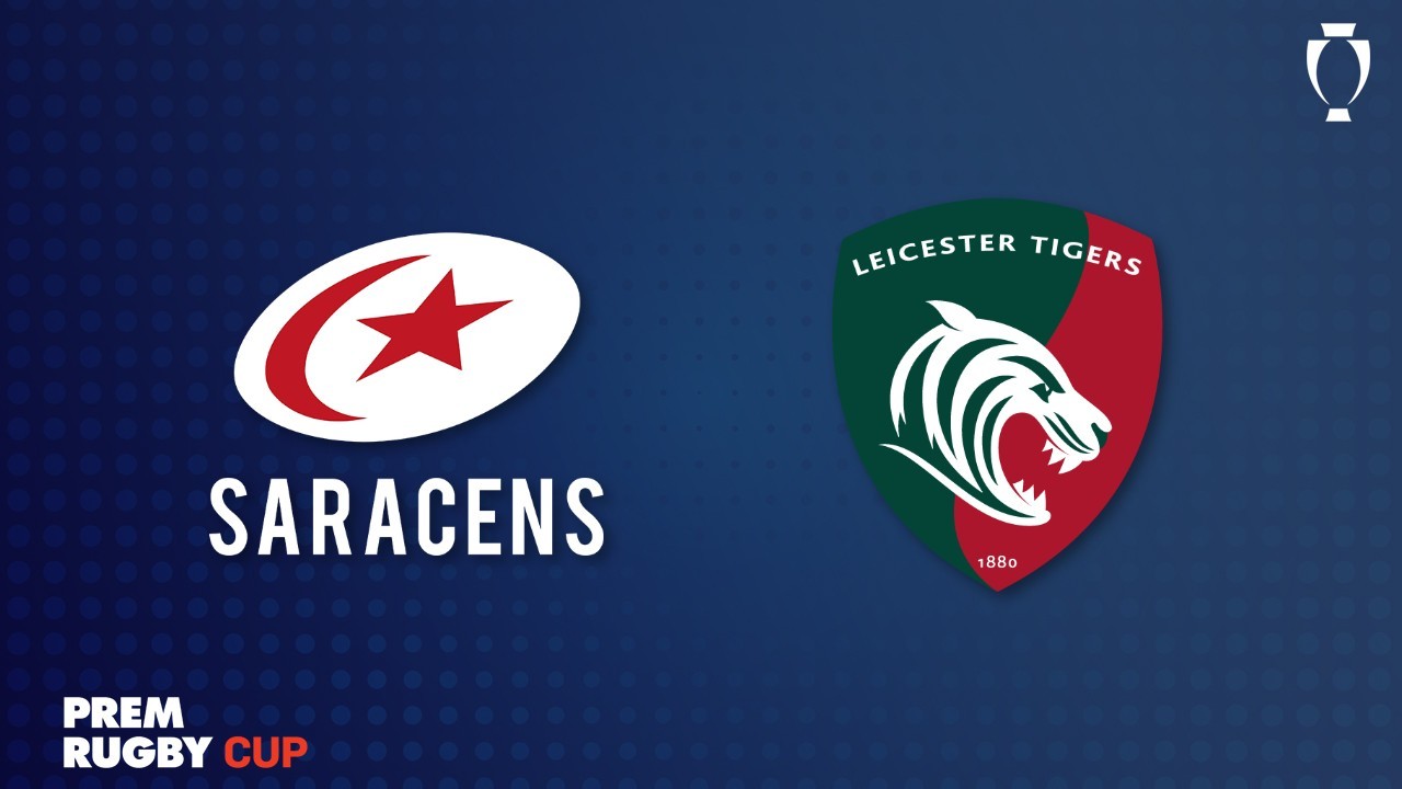 Saracens vs Leicester Tigers poster