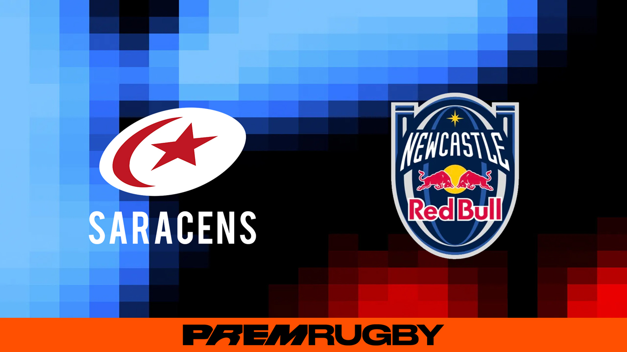 Saracens vs Newcastle Red Bulls poster