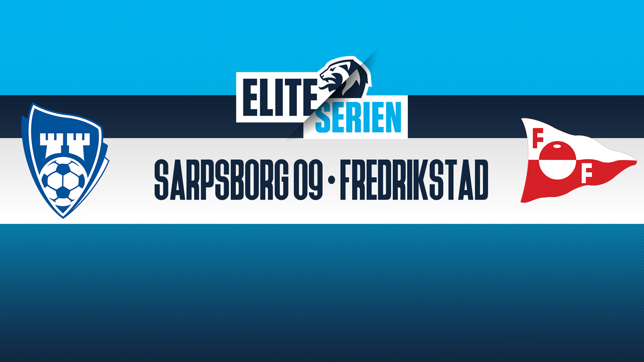 Sarpsborg 08 vs Fredrikstad poster