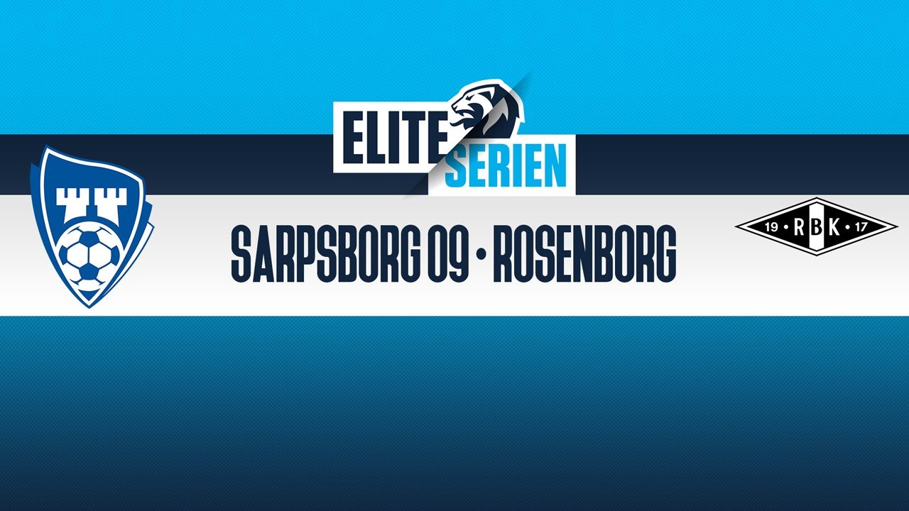 Sarpsborg 08 vs Rosenborg poster
