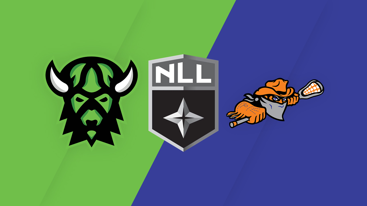 Saskatchewan Rush vs Buffalo Bandits poster