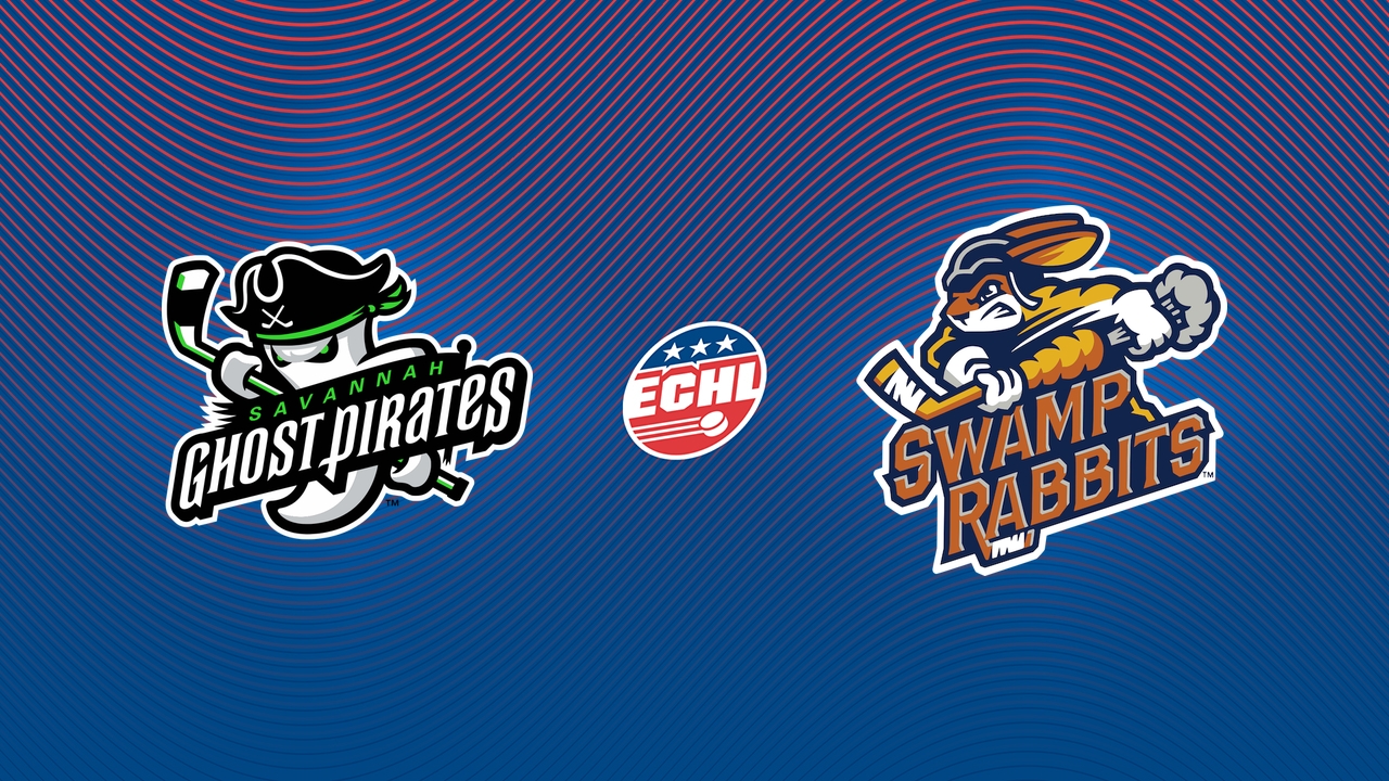Savannah Ghost Pirates vs Greenville Swamp Rabbits poster