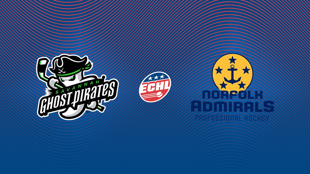 Savannah Ghost Pirates vs Norfolk Admirals poster