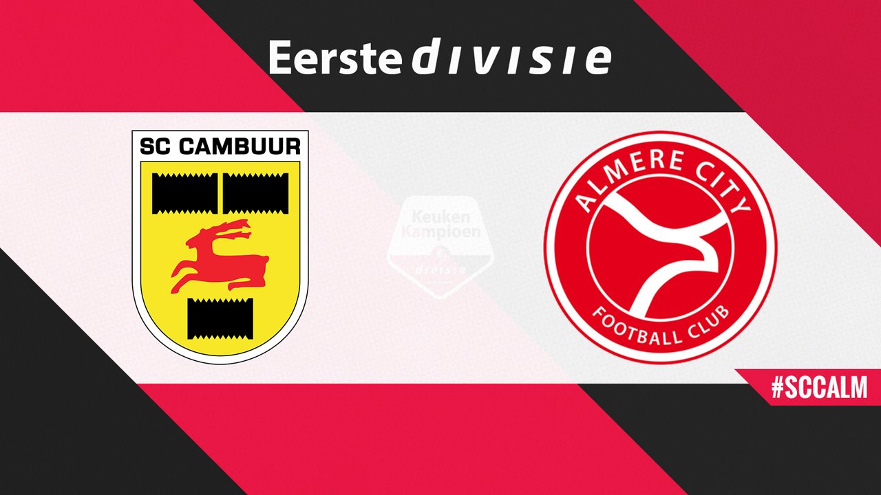 SC Cambuur vs Almere City poster