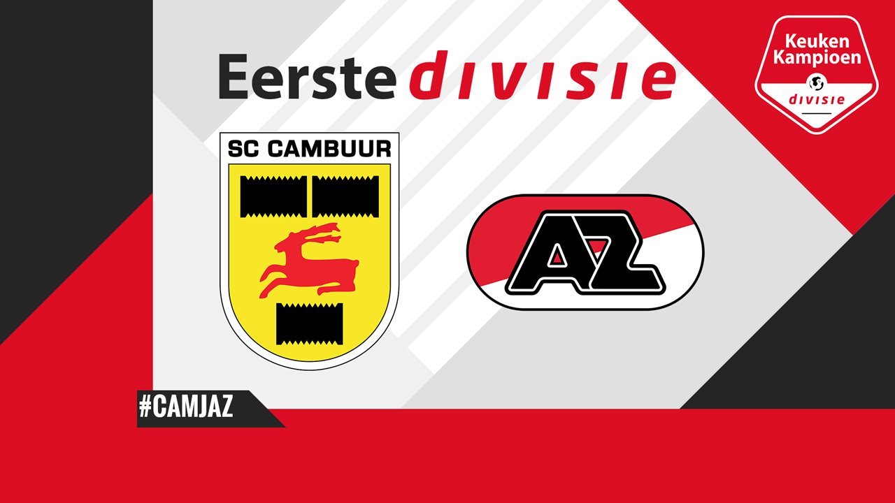SC Cambuur vs Jong AZ poster