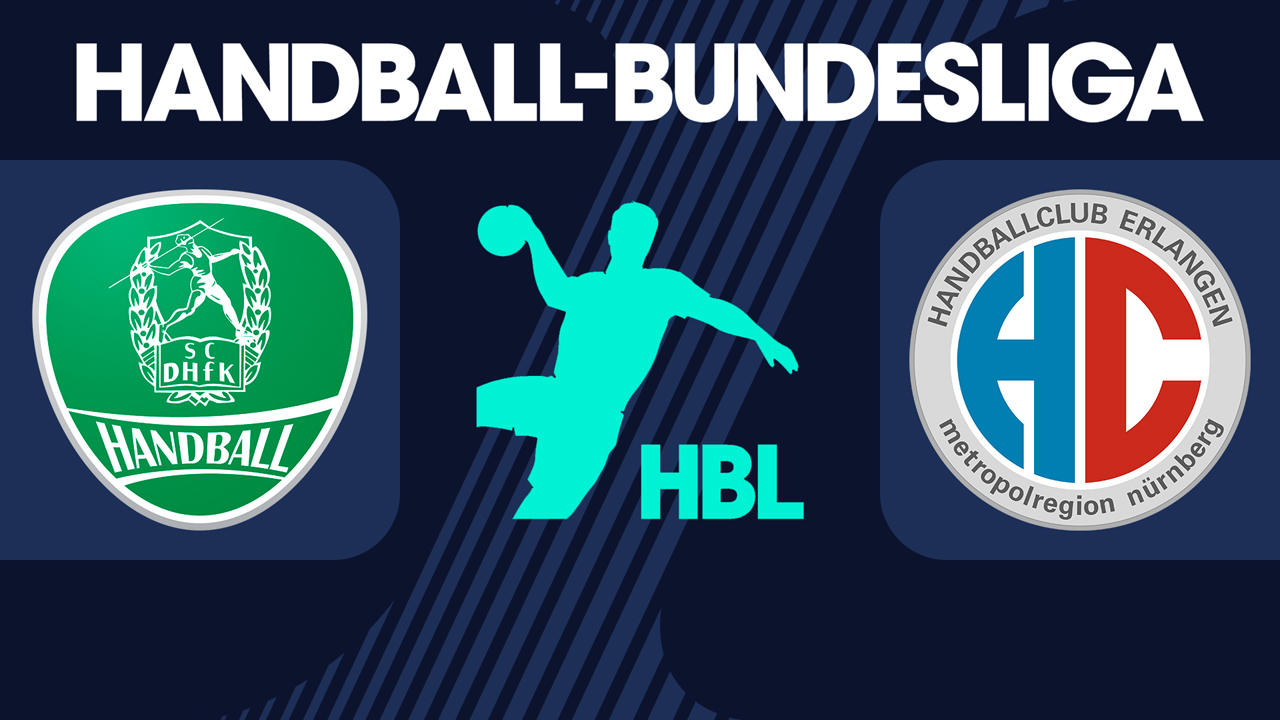 SC DHfK Leipzig vs HC Erlangen poster