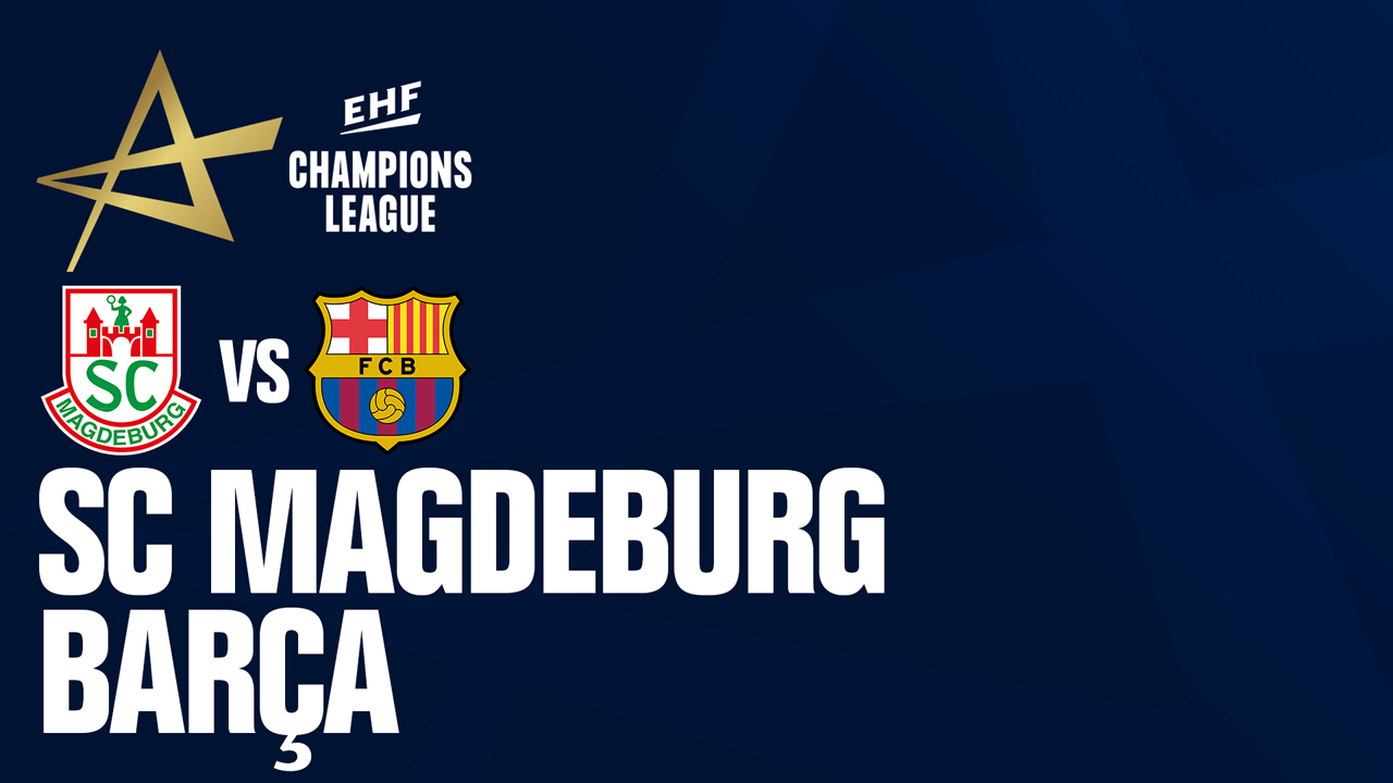 SC Magdeburg vs FC Barcelona Handbol poster