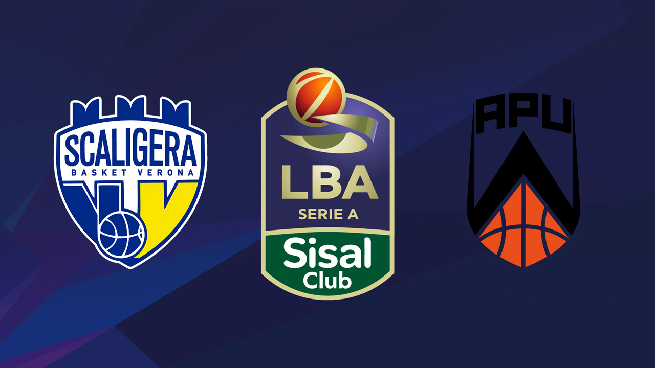 Scaligera Basket Verona vs Udine poster