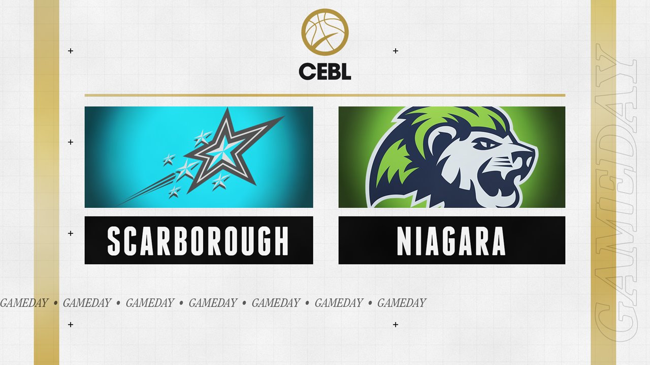 Scarborough Shooting Stars vs Niagara River Lions poster