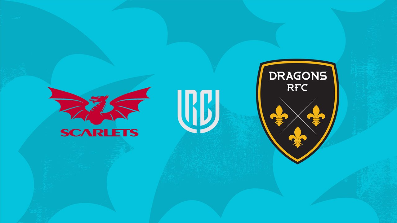 Scarlets vs Dragons poster