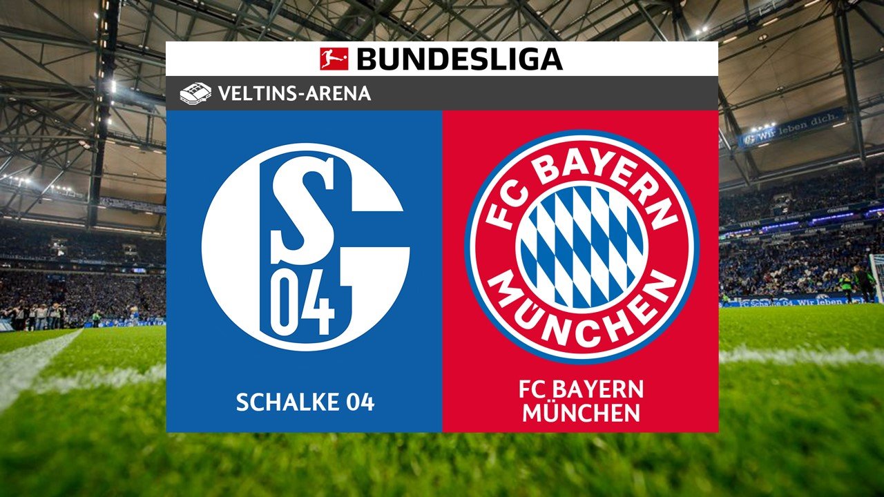Schalke 04 vs Bayern Munich poster