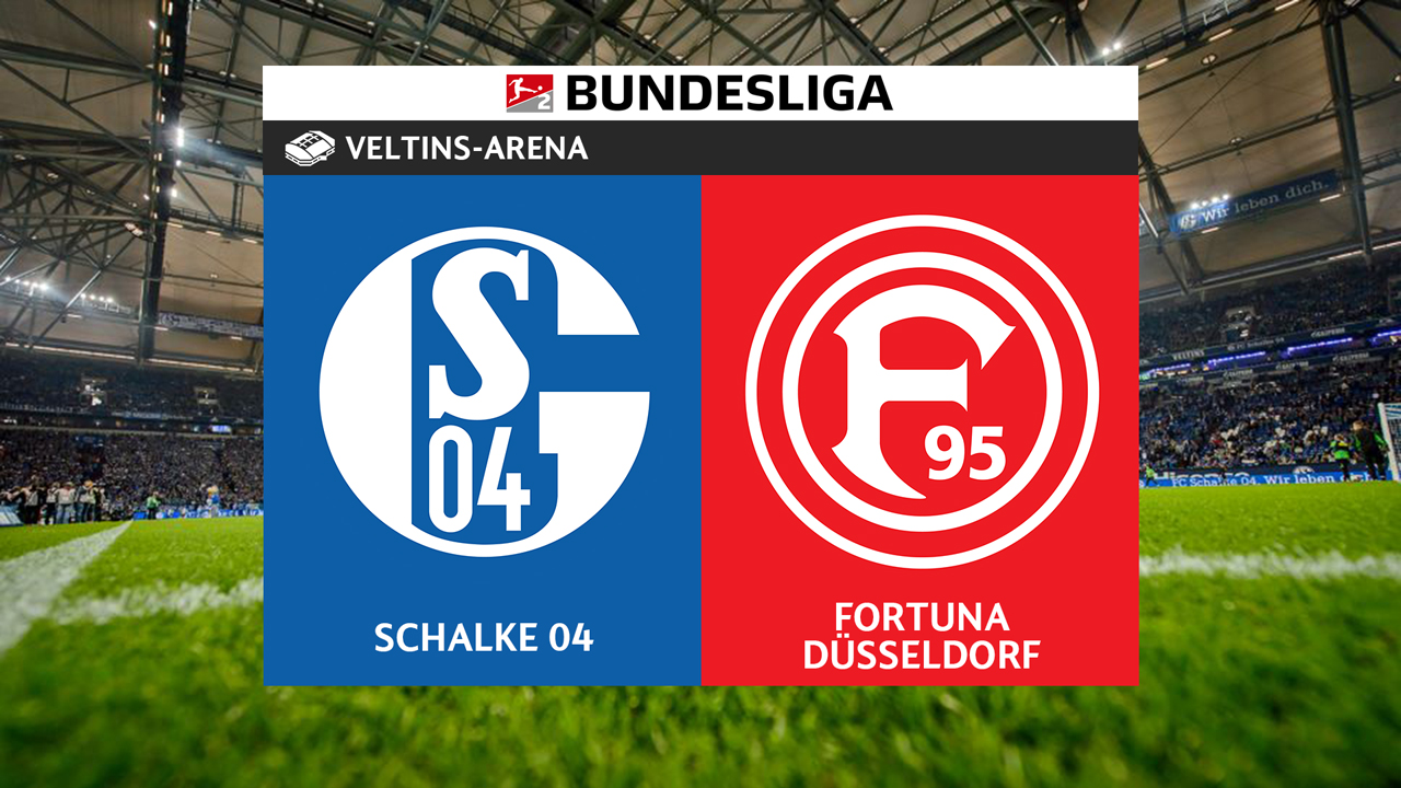 Schalke 04 vs Fortuna Düsseldorf poster